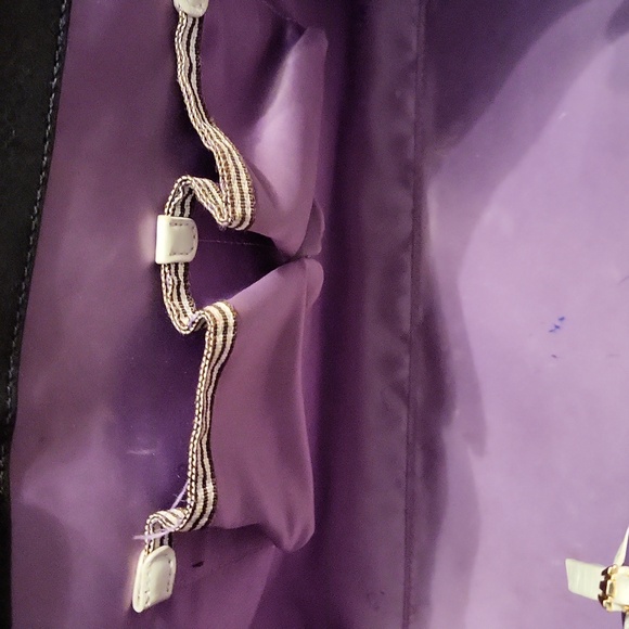 Henri Bendel leather & weaver large bag - Picture 9 of 12